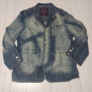 Request Men's Jeans Jacket Size 2XL